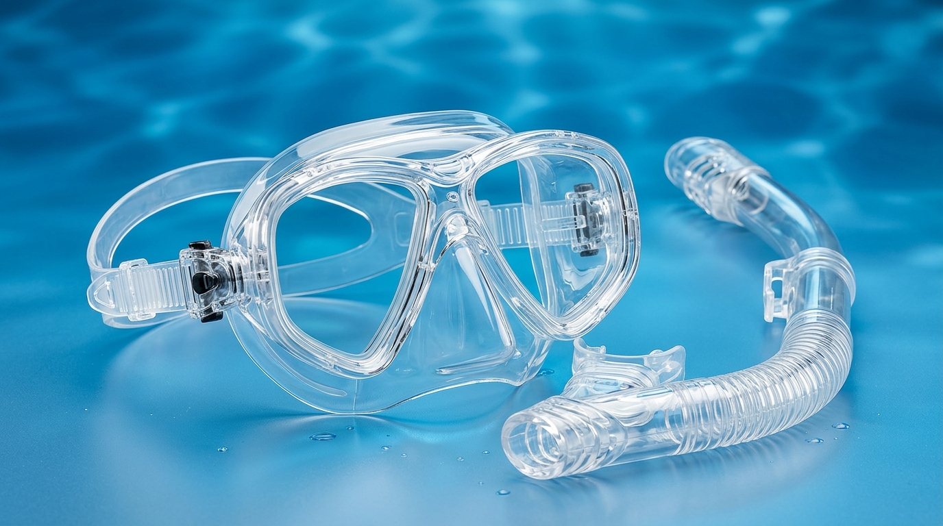 High-Clarity Transparent TPE: Anti-Yellowing Formulation for Diving Masks, Respirators & Wearables